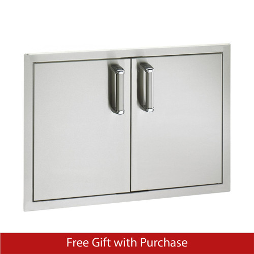 Fire Magic Premium Flush 20 x 30 Double Access Doors with Soft Close | Promo Ends June 30th.