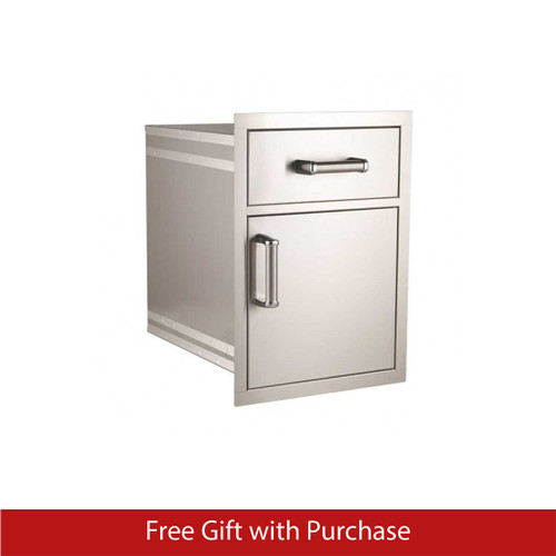 Fire Magic Premium Flush Mounted Medium Pantry Door/Drawer Combo - Promo Ends June 30th.