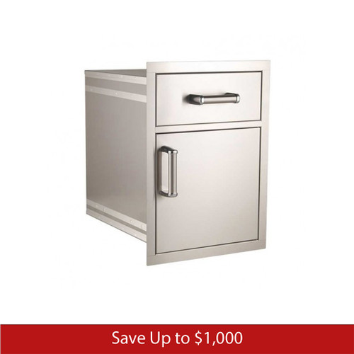 Fire Magic Premium Flush Mounted Medium Pantry Door/Drawer Combo - Promo Ends July 31st.