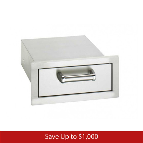 Fire Magic Premium Flush Mounted Single Storage Drawer - Promo Ends July 31st.