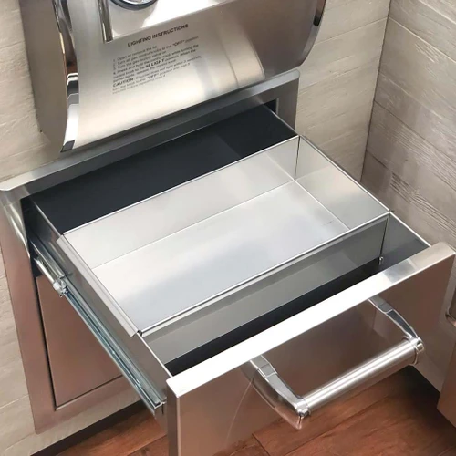 Fire Magic Premium Flush Mounted Triple Drawers | Soft Close System