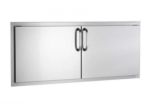 Fire Magic Select 16-Inch Double Access Doors | Stores BBQ tools and grilling necessities conveniently in your outdoor kitchen
