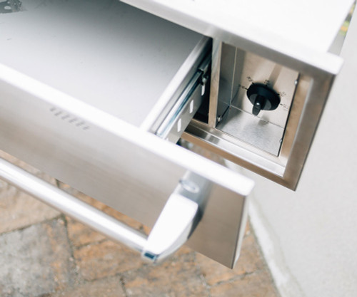 Summerset 36" Warming Drawer | Luxurious, Soft-Close Drawer with Heavy-Duty, Full Extension Tracks & Smooth Ball-Bearing Slides Summerset 36" Warming Drawer | Luxurious, Soft-Close Drawer with Heavy-Duty, Full Extension Tracks & Smooth Ball-Bearing Slides
