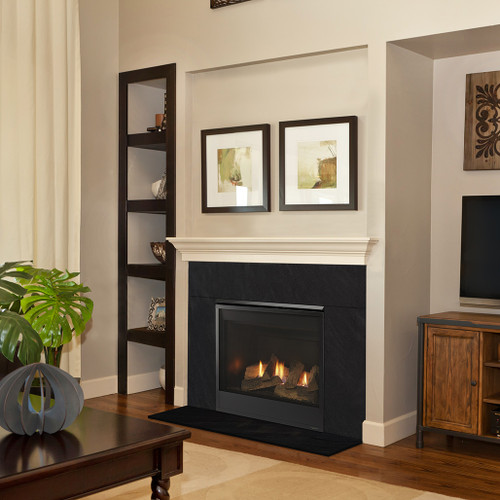 Majestic Mercury 32" Direct Vent Gas Fireplace | Draw heat from your fireplace to another room in your home, up to 20 feet away.