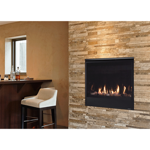 Majestic 32" Quartz Top/Rear Direct Vent Gas Fireplace | Up to 24,000 BTUs