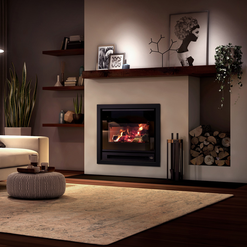 Osburn Inspire 2000 Large Wood Insert | Inspire will charm you as much by its aesthetics as its 79% optimal performance