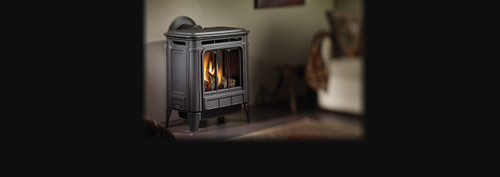 Hampton H27 Small Cast Iron Gas Stove