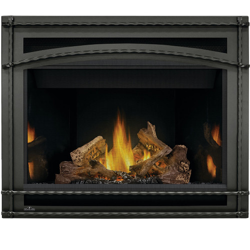Napoleon Ascent 42" Direct Vent Gas Fireplace | The electronic ignition system ensures that the fireplace functions, even when the power goes out, keeping your family safe and warm