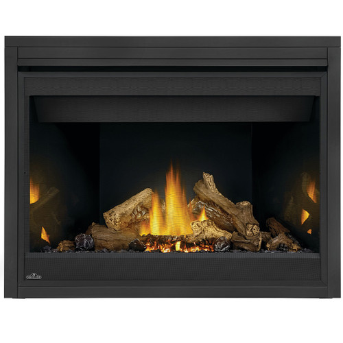 Napoleon Ascent 46" Direct Vent Gas Fireplace | A gorgeous hand-painted PHAZER® log set with a traditional look and feel Napoleon Ascent 46" Direct Vent Gas Fireplace | A gorgeous hand-painted PHAZER® log set with a traditional look and feel
