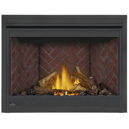 Napoleon Ascent 46" Direct Vent Gas Fireplace | This unit is ideal for builders and homeowners alike, featuring a shallow depth, which allows for versatile installations where space is at a premium Napoleon Ascent 46" Direct Vent Gas Fireplace | This unit is ideal for builders and homeowners alike, featuring a shallow depth, which allows for versatile installations where space is at a premium