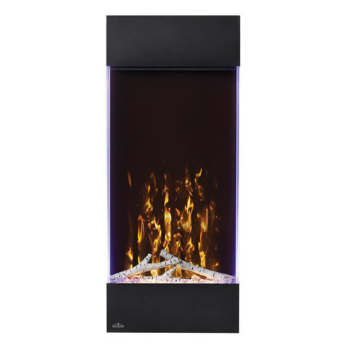 Napoleon Allure Vertical 32" Electric Fireplace | Every space deserves a fireplace, even ones thought to be too small. This sleek and modern electric fireplace is slender and can fit into narrow spaces creating the welcoming glow of a fireplace