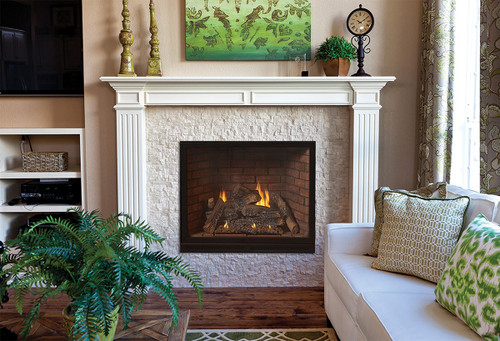 Empire Tahoe Luxury 36" Clean-Face Direct-Vent Traditional Gas Fireplace - Traditional Gas Fireplace