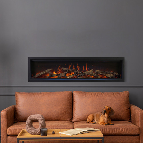 Amantii Symmetry Extra Tall Lumina 74" Electric Fireplace | WiFi compatible to connect and control the fireplace from your smartphone with the use of our app Amantii Symmetry Extra Tall Lumina 74" Electric Fireplace | WiFi compatible to connect and control the fireplace from your smartphone with the use of our app
