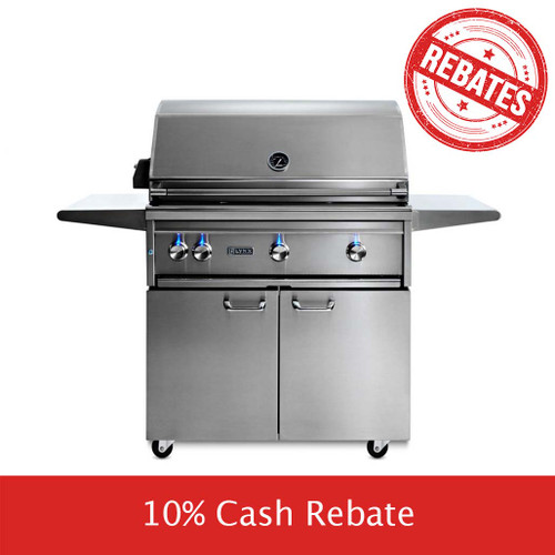 Lynx 36" Freestanding Grill - 1 Trident Infrared Burner with Rotisserie - Promo Ends September 30th.