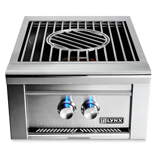 Lynx Grills Professional Power Burner Side Burner | Assured reliability—dual-ring red brass burner Lynx Grills Professional Power Burner Side Burner | Assured reliability—dual-ring red brass burner