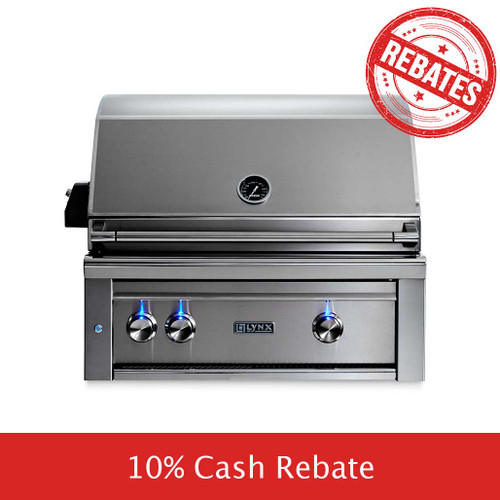 Lynx 30" Professional Built-In Grill with Rotisserie - Promo ends September 30th.