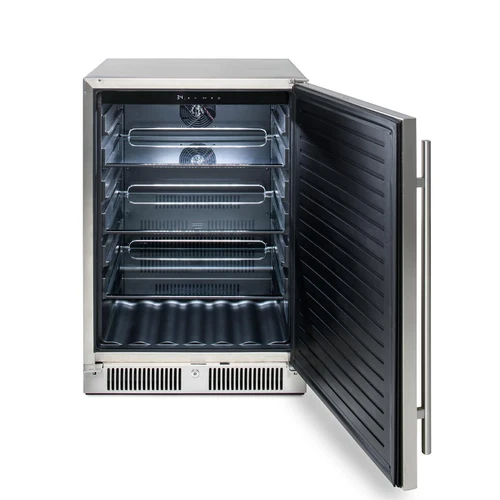 Blaze 24-Inch Stainless Steel Compact Refrigerator | Spacious 5.5 cubic feet interior allows for storage convenience