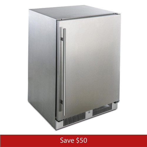 Blaze 24" Stainless Steel Compact Refrigerator | Promo Ends March 31st.