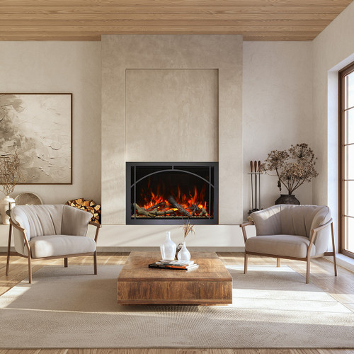 Amantii TRD 33" Traditional Lumina Electric Fireplace | Enjoy a quieter environment with a 4 dB reduction in noise, ensuring a more peaceful and relaxing atmosphere without compromising on performance Amantii TRD 33" Traditional Lumina Electric Fireplace | Enjoy a quieter environment with a 4 dB reduction in noise, ensuring a more peaceful and relaxing atmosphere without compromising on performance