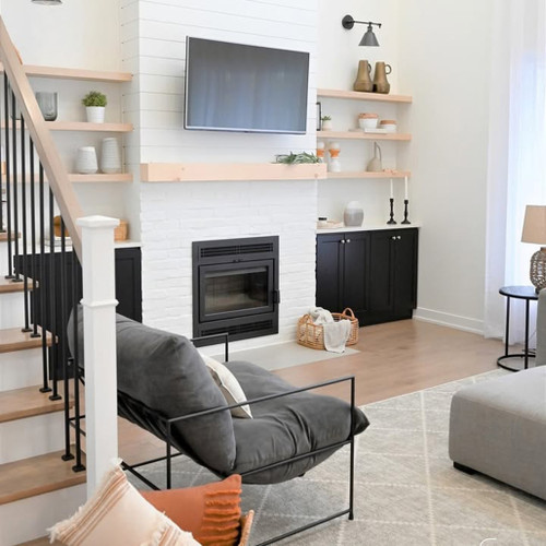 Supreme Astra 24 Traditional Zero-Clearance Wood Burning Fireplace | Log Size: Up to 23” Recommended 18”