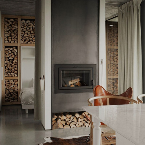 Supreme Astra 38 Zero-Clearance Wood Burning Fireplace | Chimney sweeping cap Supreme Astra 38 Zero-Clearance Wood Burning Fireplace | Chimney sweeping cap