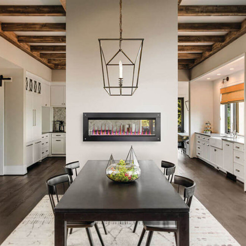 Napoleon CLEARion ELITE 50" See Through Built-In Electric Fireplace | The CLEARion™ Elite is a see through built-in fireplace that needs to be hardwired directly into your electrical system and should be installed by a professional