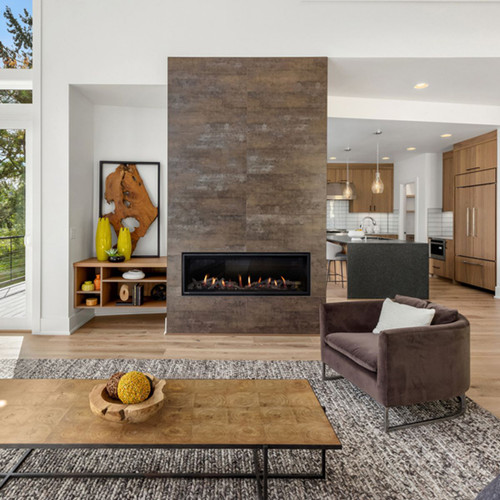 Montigo DelRay 48" Modern Linear Full Load Gas Fireplace | Proflame Basic IPI System Montigo DelRay 48" Modern Linear Full Load Gas Fireplace | Proflame Basic IPI System