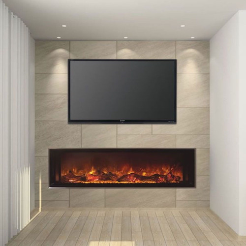 Modern Flames Landscape Pro 44" Multi View Built-in Clean Face Electric Fireplace | Flame, Ember Bed & Down lighting