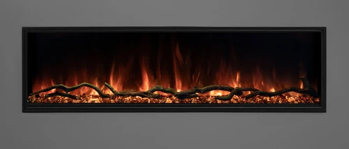 Modern Flames 44" Landscape Pro Slim Built In Electric Fireplace | Hybrid-FX Flame Technology
