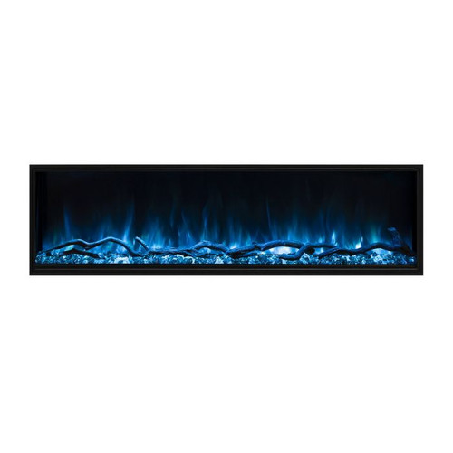 Modern Flames 56" Landscape Pro Slim Built In Electric Fireplace - 5,000 BTU Variable Heater Modern Flames 56" Landscape Pro Slim Built In Electric Fireplace - 5,000 BTU Variable Heater
