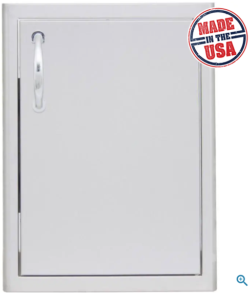 Blaze 21-Inch Vertical Single Access Door | The frame’s rounded bevel design adds additional stability to the doors