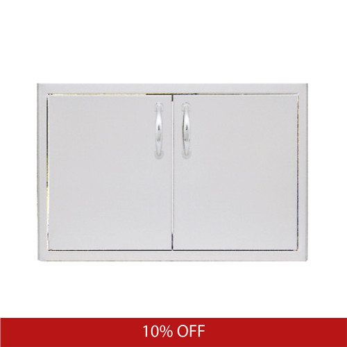 Blaze 25-Inch Stainless Steel Built-In Double Access Door | Promo Ends December 14th.