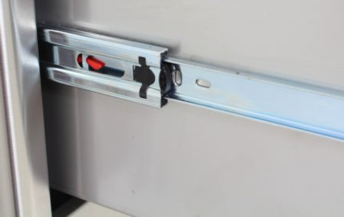 Blaze 30" Built-In Triple Access Drawer Set | Drawers glide easily on heavy duty tracks