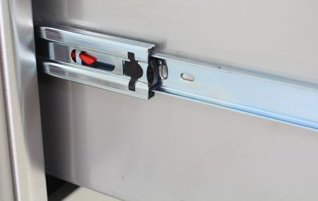 Blaze 30-Inch Built-In Triple Access Drawer Set | Drawers glide easily on heavy duty tracks