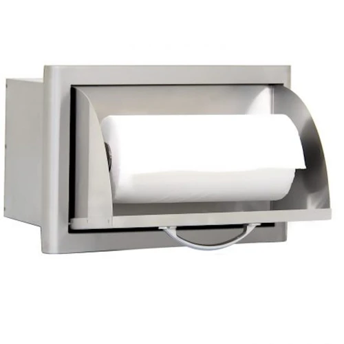 Blaze 16-Inch Built-In Stainless Steel Paper Towel Holder | Adds practical paper towel storage in any outdoor kitchen