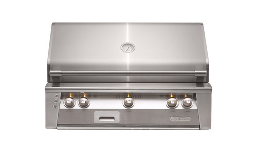 Alfresco Grills 36" Sear Zone Built-In Gas Grill | Integrated Mega-Drive rotisserie system with infrared burner