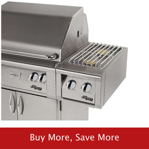 Alfresco Grills 14" Gas Double Side Burner for Cart | Promo Ends December 31st.