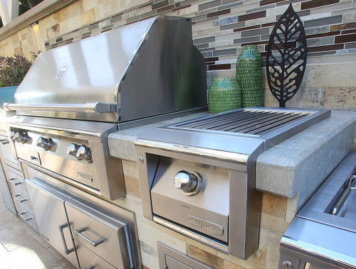 Alfresco Built-In Natural Gas Side Burner - Thumbnail 2