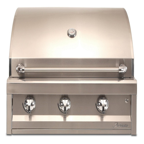 Artisan Grills 32" American Eagle Series Built-In Gas Grill | Three 304 Series stainless steel main U-burners