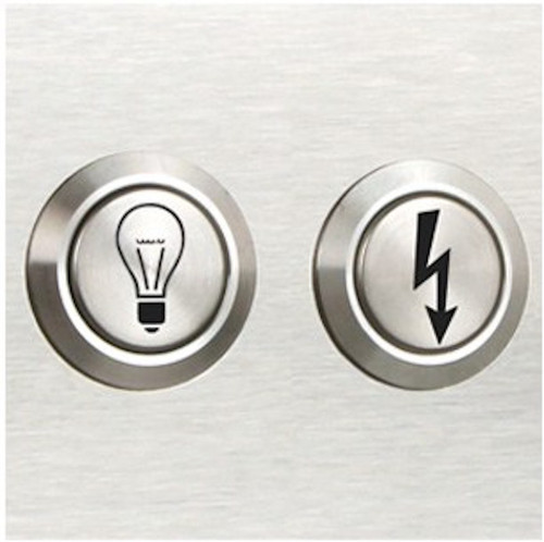 Alfresco Grills Artisan Pro 36" Gas Grill on Cart | Stainless steel push-buttons for ignition and lighting are ergonomically integrated into the front control panel.