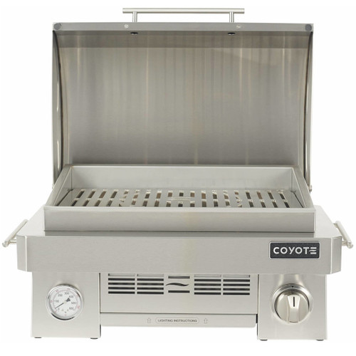 Coyote Outdoor Living Portable Gas Grill | 316 marine grade stainless steel