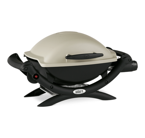 Weber Q 1000 Portable Gas Grill | Cast Aluminum Lid and Body