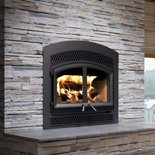Valcourt Lafayette II Arched Wood Burning Insert | Embers Living