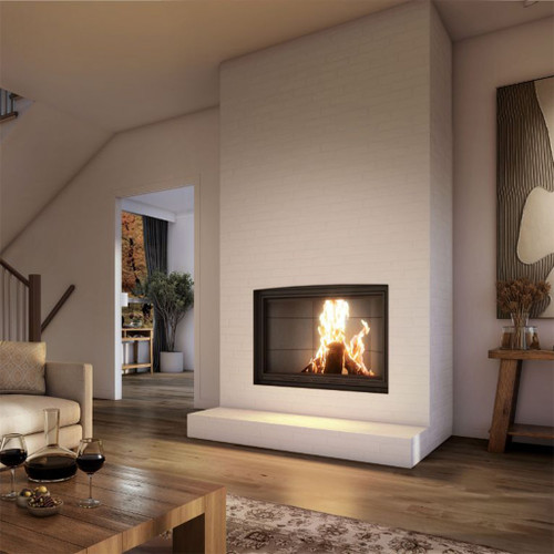 Valcourt Frontenac Wood Burning Fireplace | Contemporary Wood Burning Fireplace