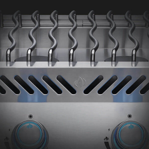 Napoleon 700 Series 18" Built-In Dual Range Top Burner | This drop-in burners are separate from the BBQ Grill cooks with the lid down