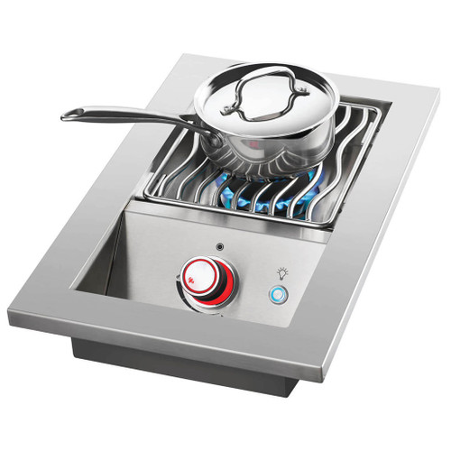 Napoleon 700 Series 10" Built-In Single Range Top Burner | Seamless trim provides versatile and flawless installation