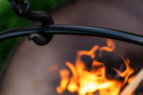 Cowboy Cauldron The Urban Cowboy Outdoor Fire Pit and Grill | Heat radiates out and down. Put your feet right under the basin on a cold day! Cowboy Cauldron The Urban Cowboy Outdoor Fire Pit and Grill | Heat radiates out and down. Put your feet right under the basin on a cold day!