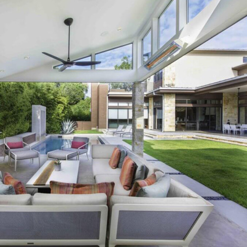 Infratech W Series 2000 Watt 39" Outdoor Electric Heater | Made in the USA Infratech W Series 2000 Watt 39" Outdoor Electric Heater | Made in the USA