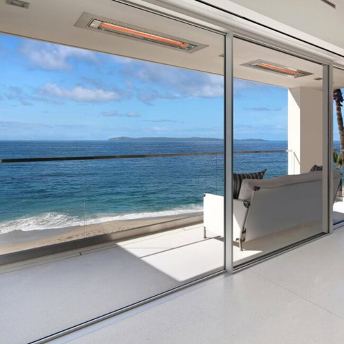 Infratech W Series 4000 Watt 61" Outdoor Electric Heater | Mounting Height: 8' to 11' Infratech W Series 4000 Watt 61" Outdoor Electric Heater | Mounting Height: 8' to 11'