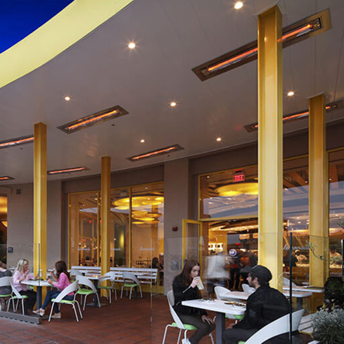 Infratech WD Series 3000 Watt 33" Outdoor Electric Heater - Dual Element | Flush Mount Outdoor Heaters Infratech WD Series 3000 Watt 33" Outdoor Electric Heater - Dual Element | Flush Mount Outdoor Heaters